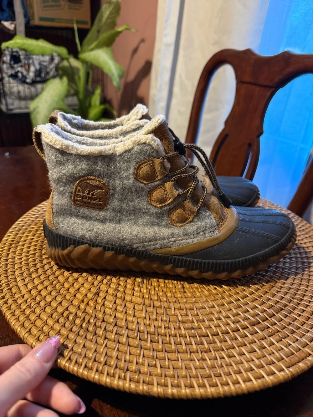 Sorel waterproof rubber